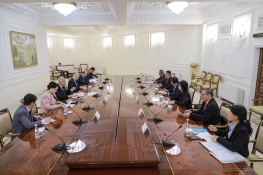 А. Саидов малайзиялик делегация вакиллари билан учрашди