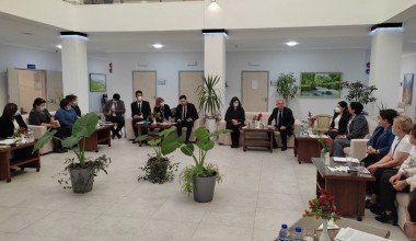 БМТ Махсус маърузачиси Реабилитация марказига ташриф буюрди